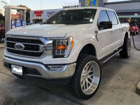 2021 Ford F 150 With 24x12 44 Axe Offroad Ax6 1 And 35 12 5r24 Amp Pro At And Suspension Lift 6