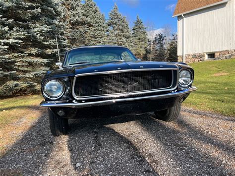 1967 Ford Mustang Black RWD Automatic for sale