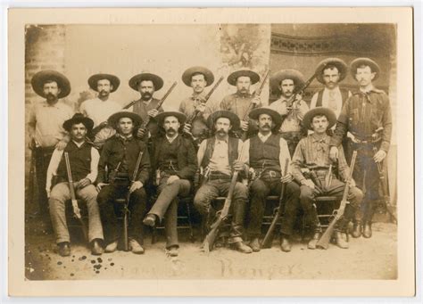 Group Portrait Of Texas Rangers Side Of The Portal To Texas