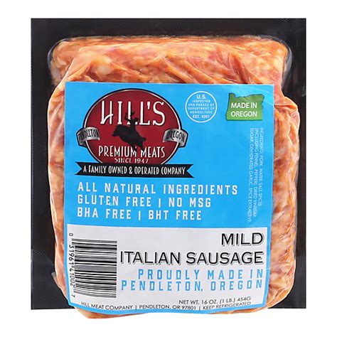 Hill S Mild Italian Sausage 16 Oz Brats And Sausages Roth S