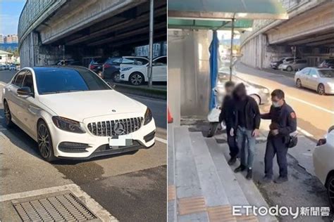 白色賓士抄近路逆向左轉 運將按聲喇叭 慘被一路逼車嗆聲 Ettoday社會新聞 Ettoday新聞雲