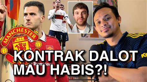 Ngobrol Ringan Info Fabrizio Romano Kontrak Diogo Dalot Mau Habis