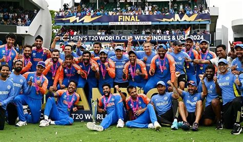 India Lift ICC Mens T20 Cricket World Cup 2024 Title Ends 11 Year