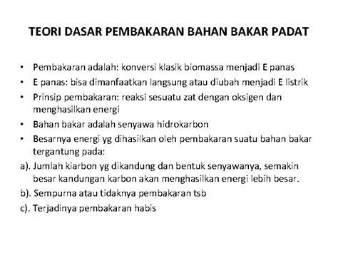 Teknologi Konversi Energi Biomassa Kelebihan E Biomassa Renewable