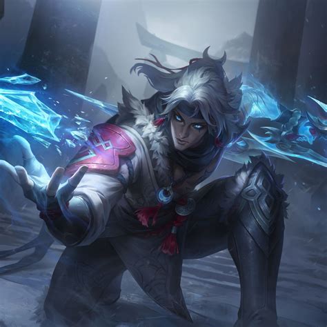 Snow Moon Varus Wallpaper 4K, League of Legends