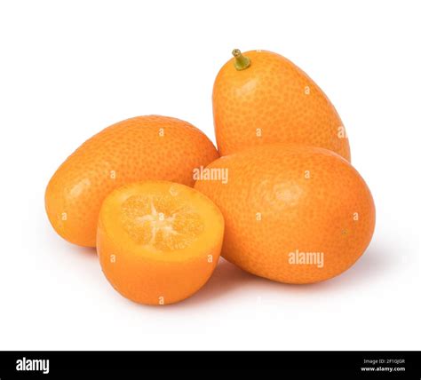 Kumquats Tropical Fruit Cut Out Stock Images Pictures Alamy