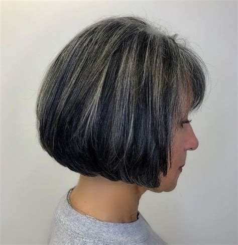 65 Gorgeous Hairstyles For Gray Hair To Try In 2024 Bobs Haircuts