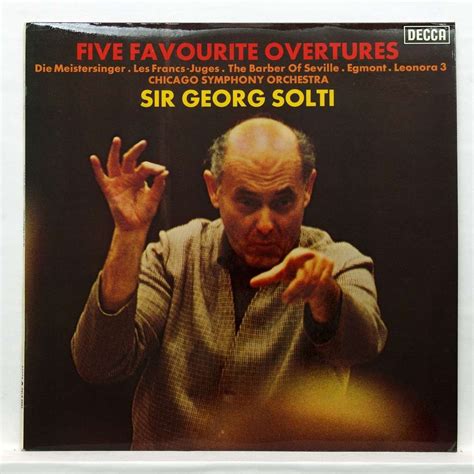 Wagner Five Favourite Overtures De Georg Solti 33t Chez