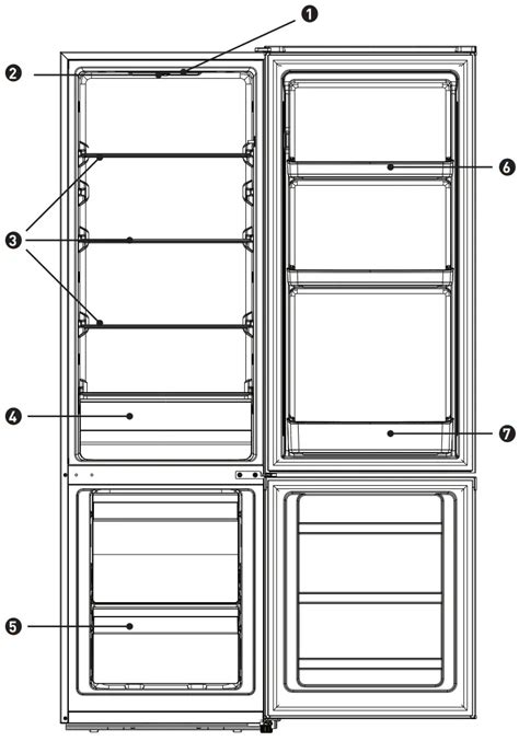 Valberg Cs E W C Combined Fridge Instruction Manual