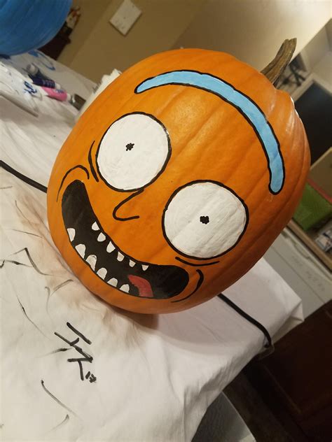 I Turned My Self Into A Pumpkin Morty I M Pumpkin Rick Rickandmorty