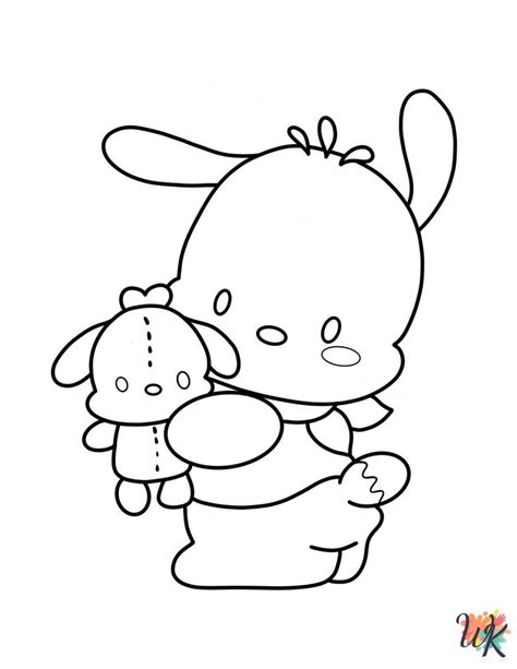 Pochacco Coloring Pages In Zeichen