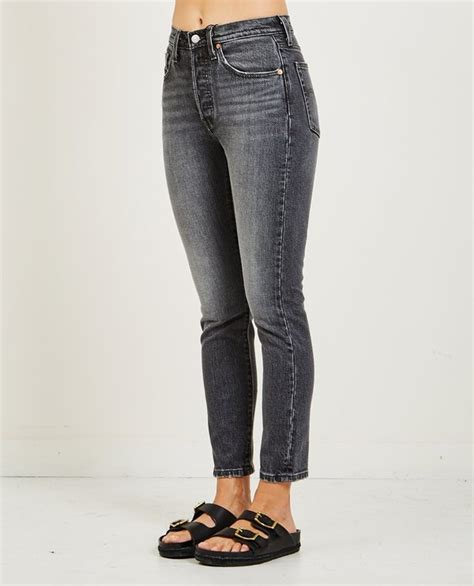 Levi's 501 SKINNY JEANS - COAL BLACK | Garmentory