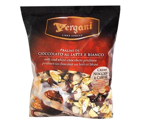 VERGANI Milk Chocolate Pralines 1000g Hazelnut Cream Cereals