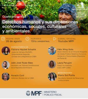 Schafrik expondrá sobre derechos humanos y sus dimensiones económicas