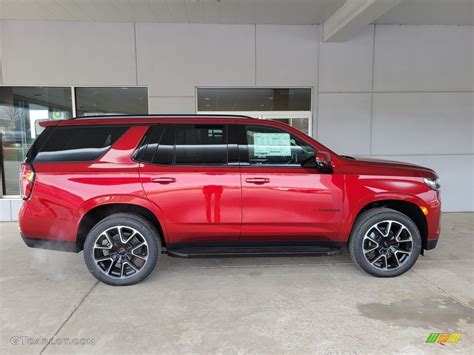 Cherry Red Tintcoat 2022 Chevrolet Tahoe RST 4WD Exterior Photo