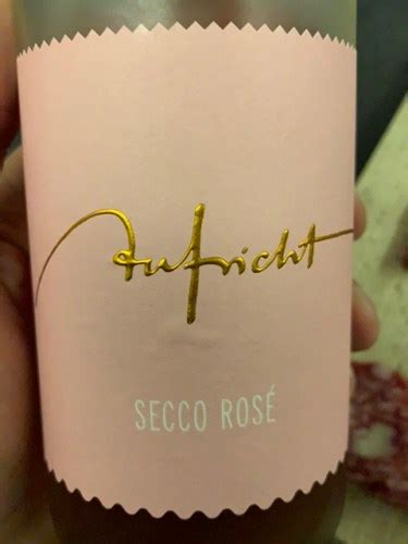 Aufricht Secco Rosé Vivino Canada