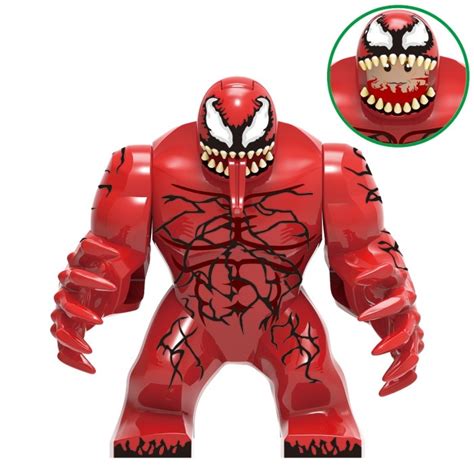 Minifigura Lego Carnage Marvel Venom Deadpool Kingpin Ronin Goku