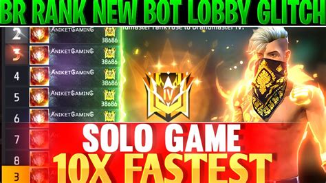 How To Get Bot Lobby In Rank Match In Free Fire Br Ranked New Bot