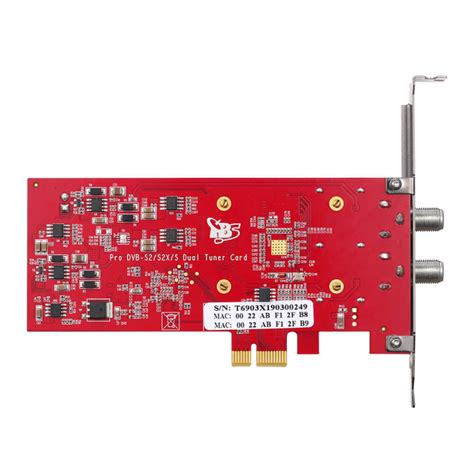 Dvb S X S S Doppel Tuner Profi Pcie Satelliten Tv Karte Tbs