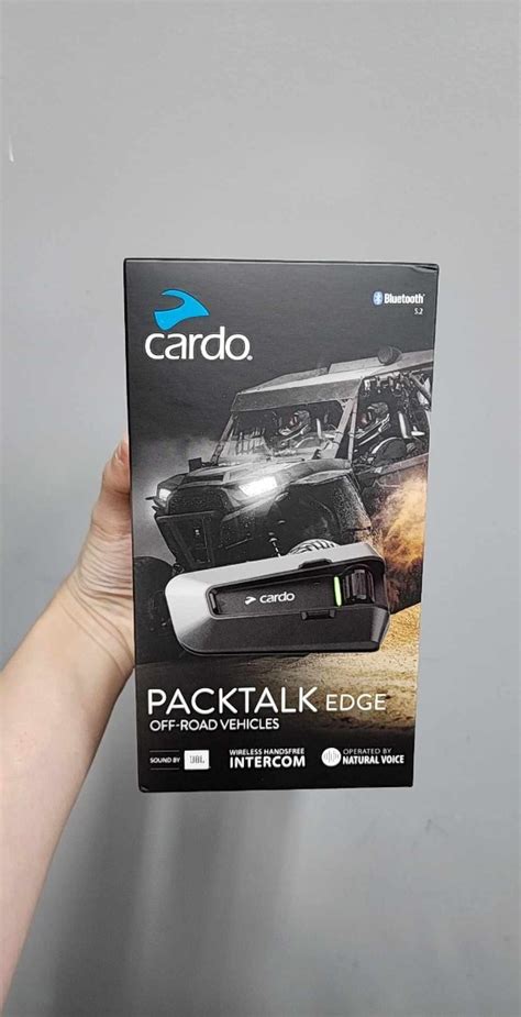 Cardo Packtalk Edge Orv Off Road Vehicles Communication For Every