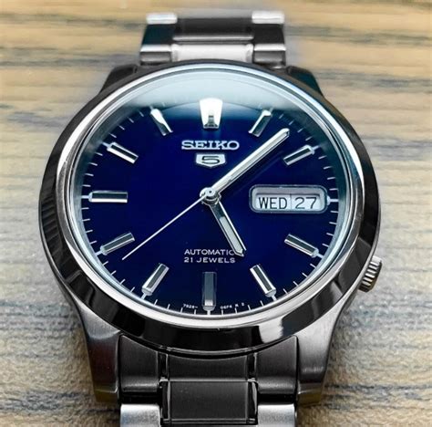 Lowest Priceseiko 5 Snk793 Mens Automatic Blue Dial Stainless Steel