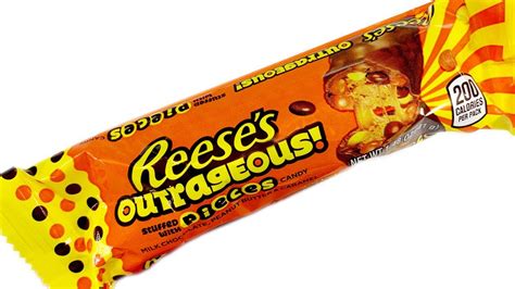 Reeses Outrageous Candy Bar Unwrapping Youtube