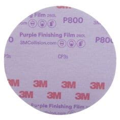 M Hookit Purple Finishing Film Abrasive Disc L In P