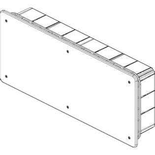 Caja De Empalmes Empotrada Vimar Tapa Blanca V70008