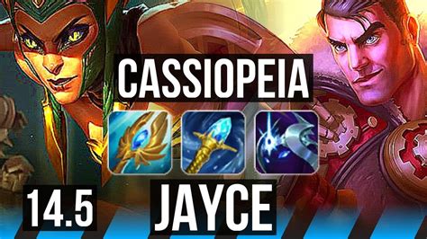 Cassiopeia Vs Jayce Mid Rank Cassio Solo Kills Comeback Jp