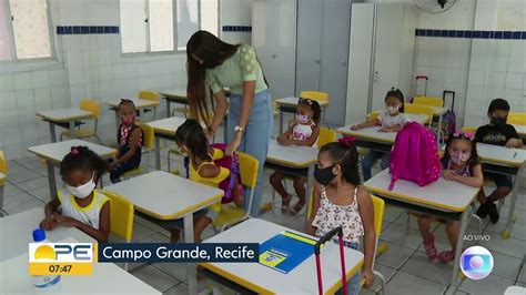 Alunos Do Ensino Fundamental E Educa O Infantil Voltam S Aulas No