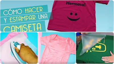 Cómo Estampar camisetas en casa fácil y rápido