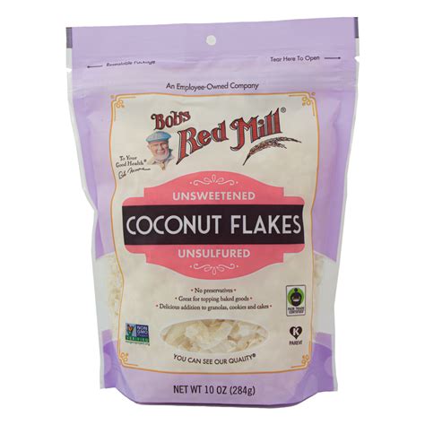 Bob S Red Mill Unsweetened Coconut Flakes