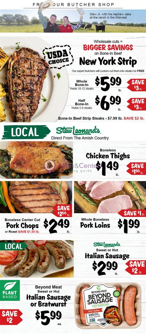 Stew Leonard's Weekly Ad - sales & flyers specials - MallsCenters