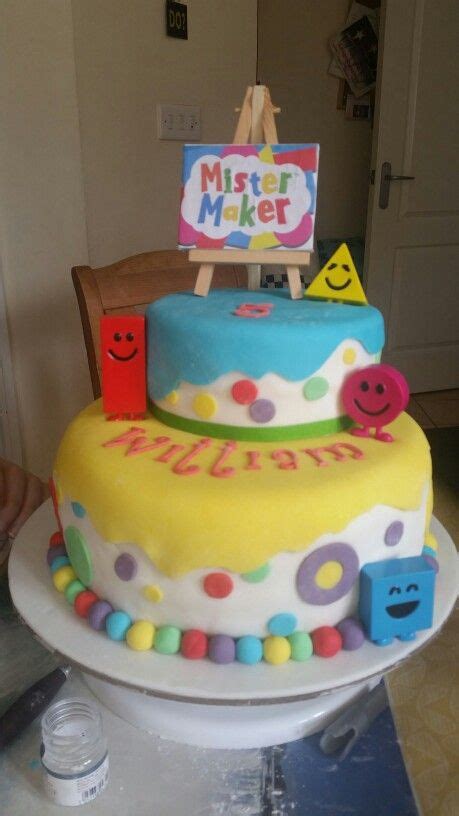 Mister Maker Cake Homemade Birthday Cakes Cake Birthday Cake