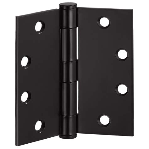 Door Hinge Matte Black 4.5 Inch 9 Pack ǀ Hardware & Locks ǀ Today's ...