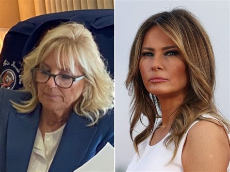 The Difference Between Melania Trump And Jill Biden In…