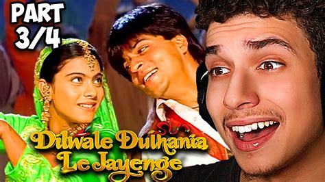 Ddlj Movie Reaction Part 3 Dilwale Dulhania Le Jayenge Youtube