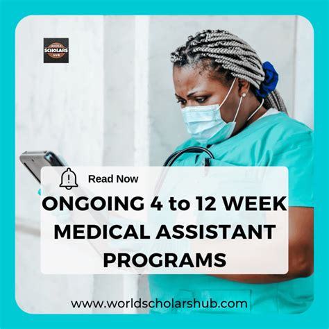 Ongoing 4 To 12 Week Medical Assistant Programs [updated]