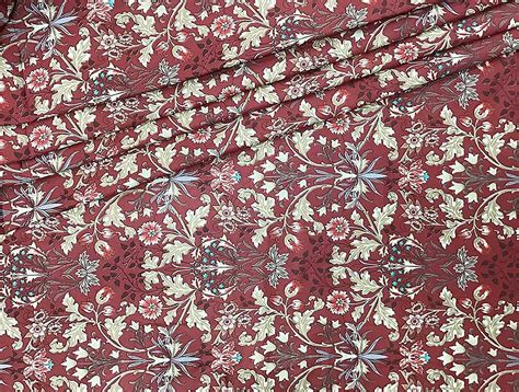 William Morris Fabric by the yard Floral fabric Morris | Etsy