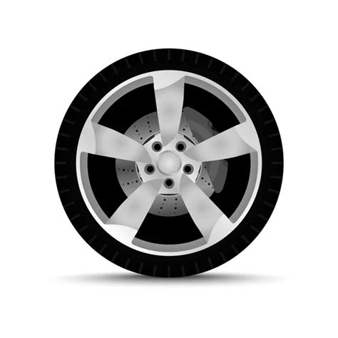 Car Wheel Stock Vector Image By ©aleksangel 26087351