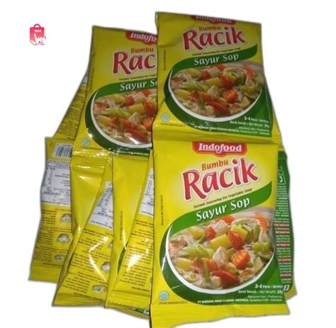 Indofood Bumbu Racik Sayur Sop 1 Renceng 10 Sachet Lazada Indonesia