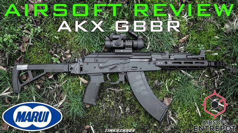 Airsoft Review Tokyo Marui Akx Zet System Gaz Blowback Rifle Gbbr