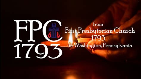 The Twenty Fourth Sunday After Pentecost 2023 At FPC 1793 In Washington