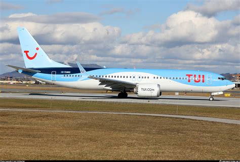 G TUMS TUI Airways Boeing 737 8 MAX Photo By Karl Dittlbacher ID