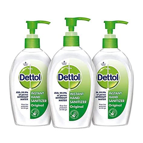 Dettol Original Germ Protection Alcohol Based Hand Sanitizer Pump