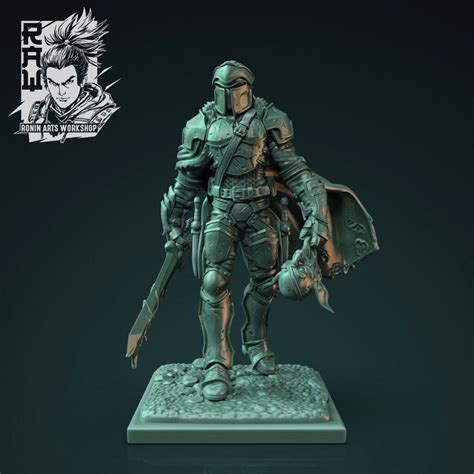 Kagyu Hero Paladin Fighter Knight Mm Mm Fantasy Miniature D D