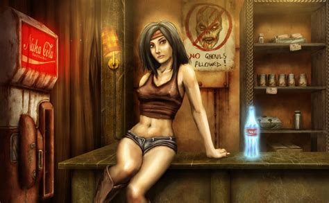 Nuka Cola Girl Wallpaper 74 Images