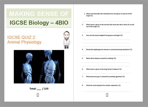 Igcse Biology Revision Quiz Bundle