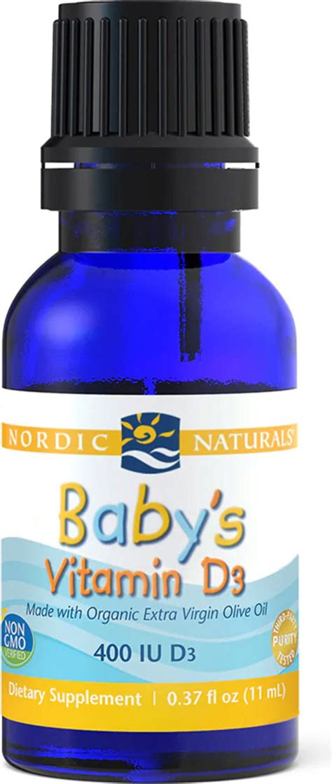 Baby S Vitamin D3 400 IU 22 Ml Nordic Naturals VitalAbo