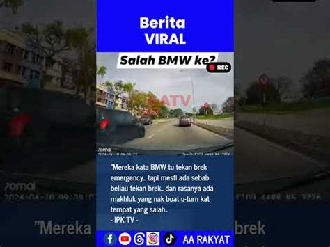 Mereka Kata BMW Tu Tekan Brek Emergency Tapi Mesti Ada Sebab Beliau